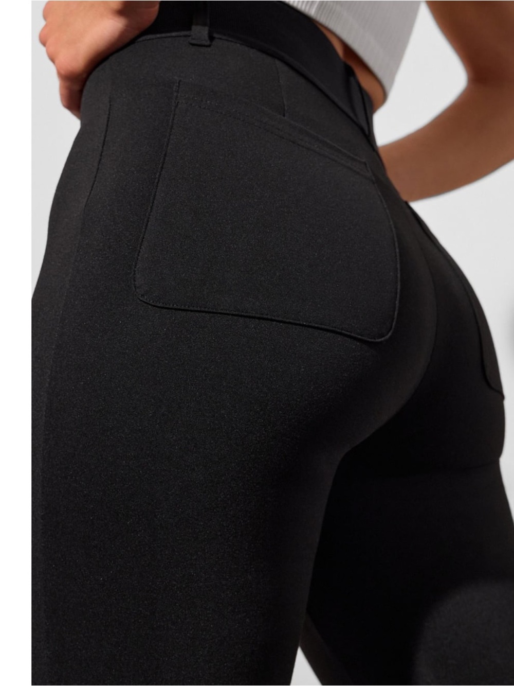Fabletics Powerhold Kick Flare Boot Pants, Utility/Golf/Streetwear - Picture 2 of 11
